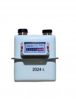 Счетчик газа СГД-G4ТК с термокорректором (вход газа левый, 110мм, резьба 1 1/4") г. Орёл 2024 год выпуска Обнинск